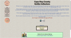 Desktop Screenshot of capemaycountybottles.com